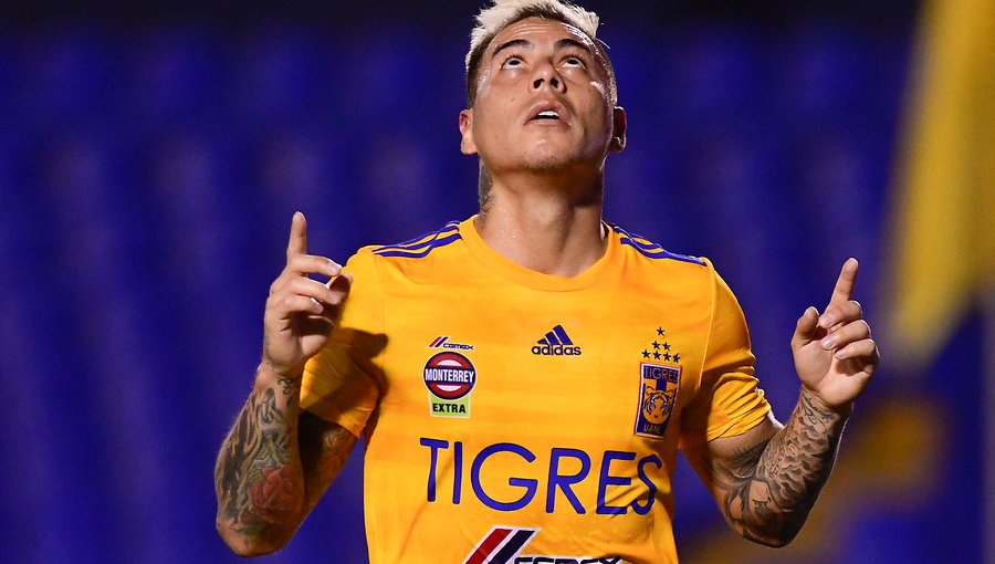 Tigres ratifica a Eduardo Vargas en su plantel para el torneo Apertura 2020 de México