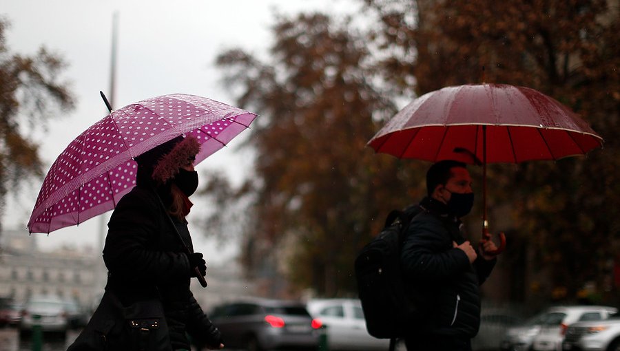 Actualizan la Alerta Temprana Preventiva para la región Metropolitana por lluvias