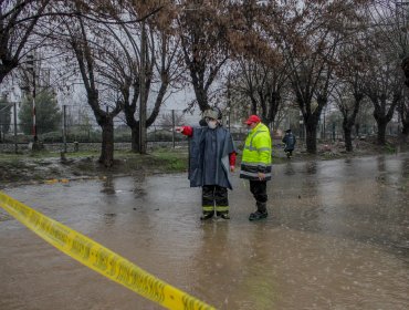 Más de 100 viviendas afectadas y alerta amarilla en la provincia del Cachapoal