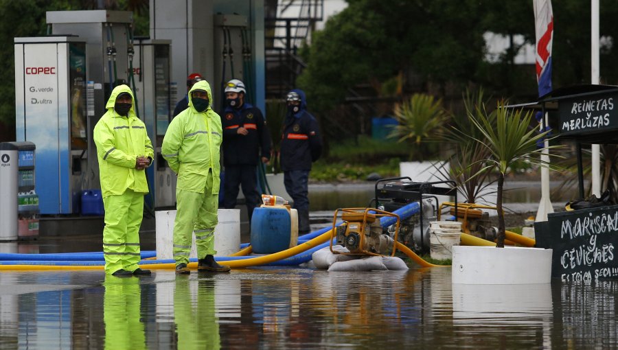 Balance de Onemi: 206 damnificados y 1.084 viviendas afectadas por lluvias