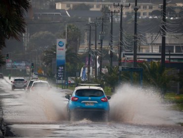 Autoridades realizan balance de paso de sistema frontal por Viña del Mar