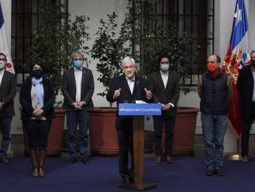 Presidente Piñera lanza plan de ayuda a clase media basada en créditos bancarios