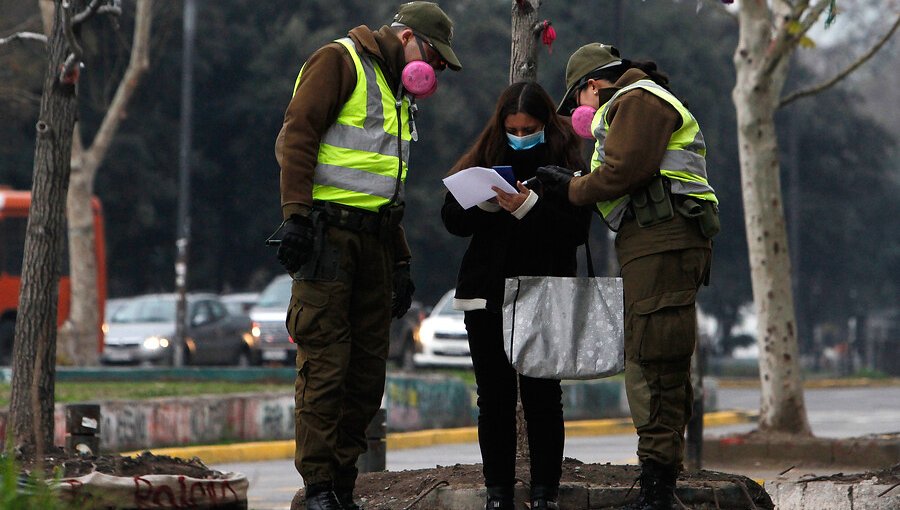 1.829 personas fueron privadas de libertad por infringir el toque de queda y la cuarentena