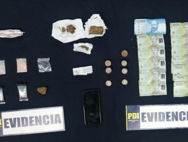 Sujetos que vendían drogas por medio de una aplicación fueron detenidos en El Tabo