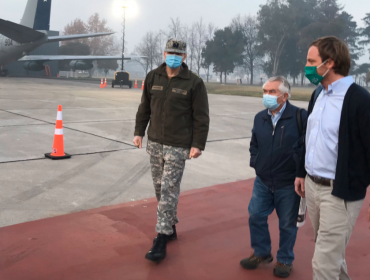 Reporte diario del Covid-19 será desde Arica: Paris y Zúñiga viajaron al norte a entregar insumos médicos