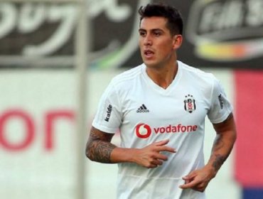 Enzo Roco vio acción en el ajustado triunfo del Besiktas por la liga de Turquía