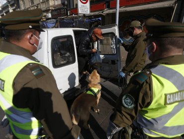 Más de 70 detenidos deja fiscalización en terminales y barrios comerciales de Estación Central