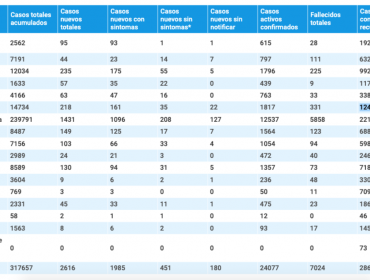 Región de Valparaíso reporta 218 casos nuevos de Covid-19: no hay fallecidos inscritos
