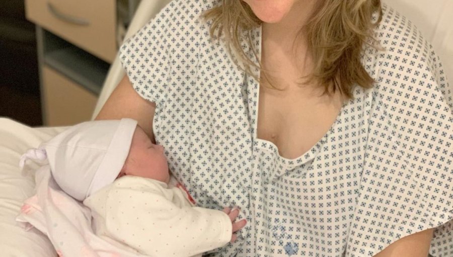 "No podemos más de amor": Eliana Albasetti le dio la bienvenida a su segundo hija