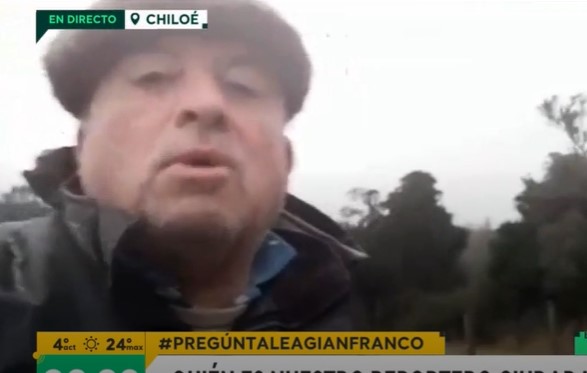 Reconocido notero de los '90 en Canal 13 reapareció sorpresivamente en «Bienvenidos»