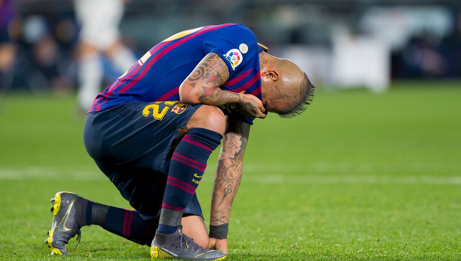 Vidal lamentó perder La Liga: "Dejamos una imagen que no está a la altura de Barcelona"