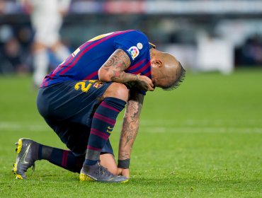 Vidal lamentó perder La Liga: "Dejamos una imagen que no está a la altura de Barcelona"