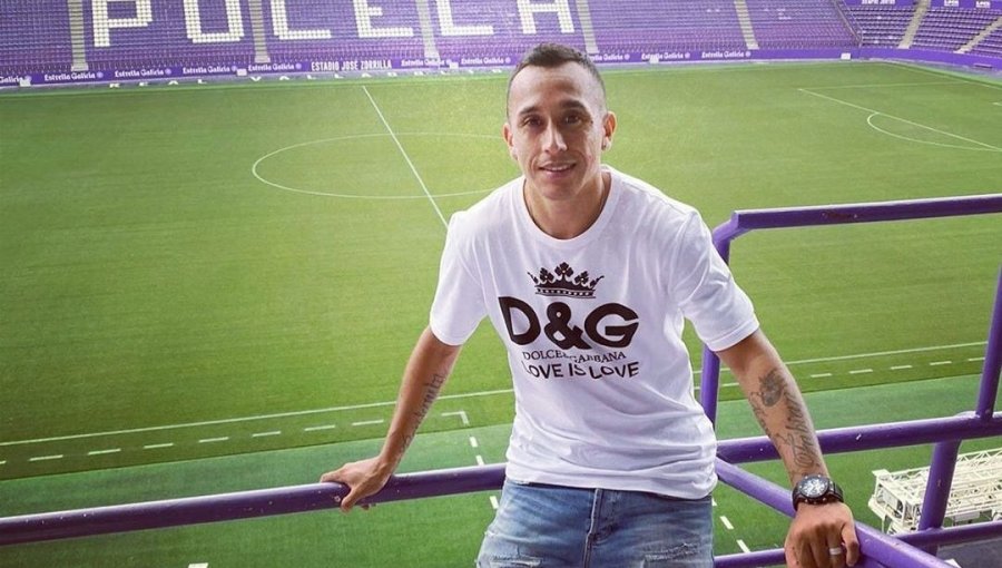 Fabián Orellana se convirtió oficialmente en nuevo jugador del Real Valladolid