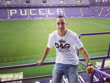 Fabián Orellana se convirtió oficialmente en nuevo jugador del Real Valladolid