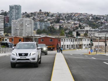 Autoridades realizan positivo balance tras primeros días de operación del puente Los Castaños en Viña del Mar