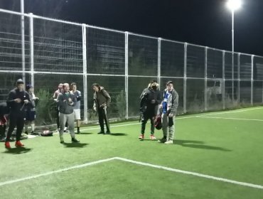 10 personas fueron detenidas tras ser sorprendidas jugando baby-fútbol en Negrete