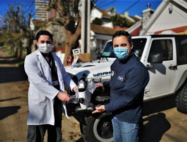 Médico del hospital de Viña del Mar gestionó donación para Unidad de Paciente Crítico del hospital de Valparaíso