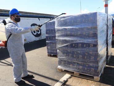 Con el envío de 800 cajas a Rapa Nui comienza la segunda entrega de alimentos en la región de Valparaíso