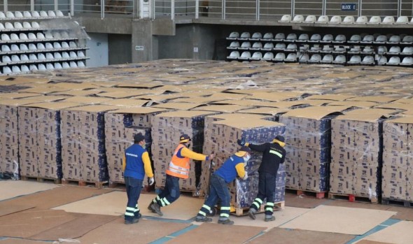 Comenzó distribución de 37 mil nuevas cajas de alimentos en Viña del Mar