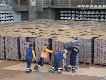 Comenzó distribución de 37 mil nuevas cajas de alimentos en Viña del Mar