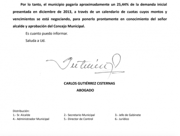 Alcalde Mella "valoró y destacó" trabajo de abogados municipales pese a perder millonaria demanda con Constructora del Estadio de Quillota