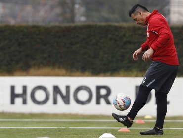 Incombustible: Colo Colo destacó golazo de Paredes en entrenamiento