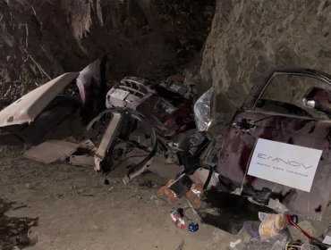 Carabineros encuentra "desarmaduría" de autos en mina abandonada en Antofagasta