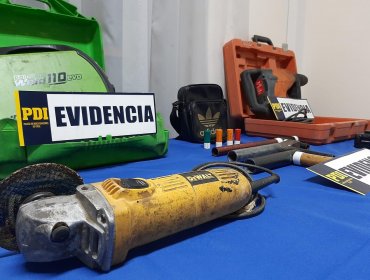 PDI Concón detuvo a dos personas presuntamente relacionadas al robo a Bomberos de Viña