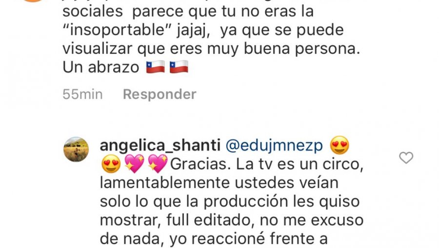 Angélica Sepúlveda explicó su rol de "villana" en los reality shows que participó