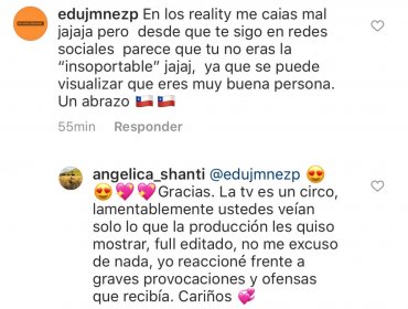 Angélica Sepúlveda explicó su rol de "villana" en los reality shows que participó