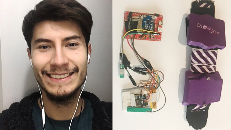 Ingeniero informático UPLA desarrolla pulsera que otorga grados de autonomía a pacientes con epilepsia