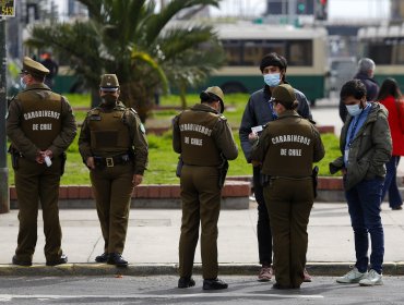 Carabineros reporta 1.537 detenidos y 1.049.225 permisos temporales