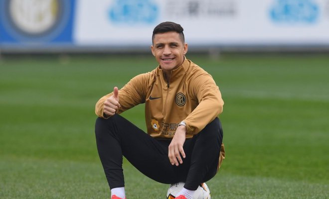 Inter de Milán inscribió a Alexis Sánchez para la fase final de la Europa League