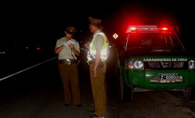 Adulto mayor falleció tras ser atropellado en la ruta 5 Norte en la comuna de Hijuelas