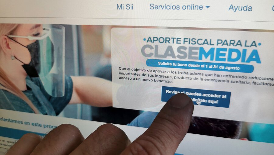 SII informa mecanismo para modificar o confirmar información en solicitud de bono para la clase media