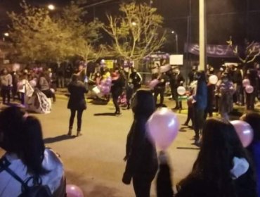 Vecinos se manifestaron por salida de prisión preventiva de acusado por abusos contra menores en Santa María