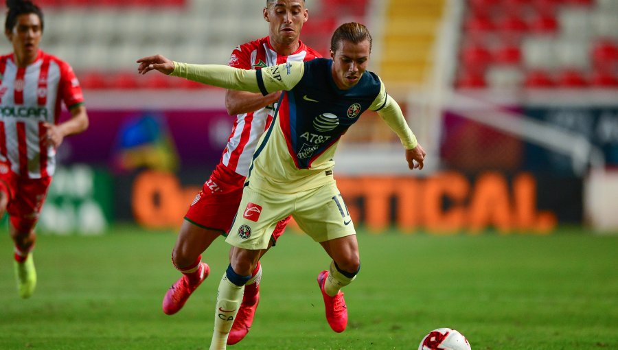 Claudio Baeza y Juan Delgado fueron titulares en empate entre el Necaxa y el América