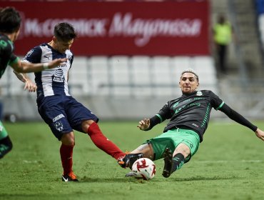 Fútbol de México: Monterrey de Vegas empató en la agonía ante Santos Laguna de Valdés