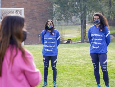 La Roja femenina regresó a las prácticas presenciales pensando en el repechaje olímpico