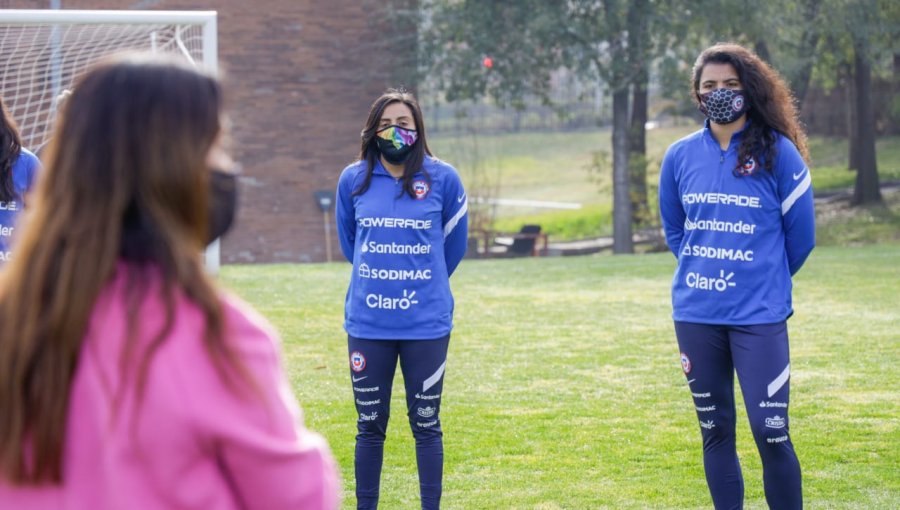 La Roja femenina regresó a las prácticas presenciales pensando en el repechaje olímpico