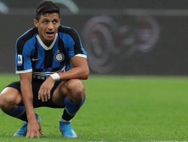 Alexis se lesionó en clasificación del Inter a semifinales de la Europa League