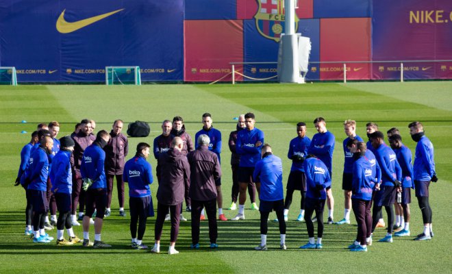 Barcelona confirmó caso positivo de Covid-19 a días de disputar los cuartos de Champions