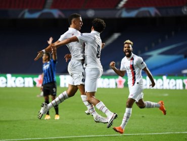 PSG remontó de manera agónica ante Atalanta y avanzó a semis de Champions