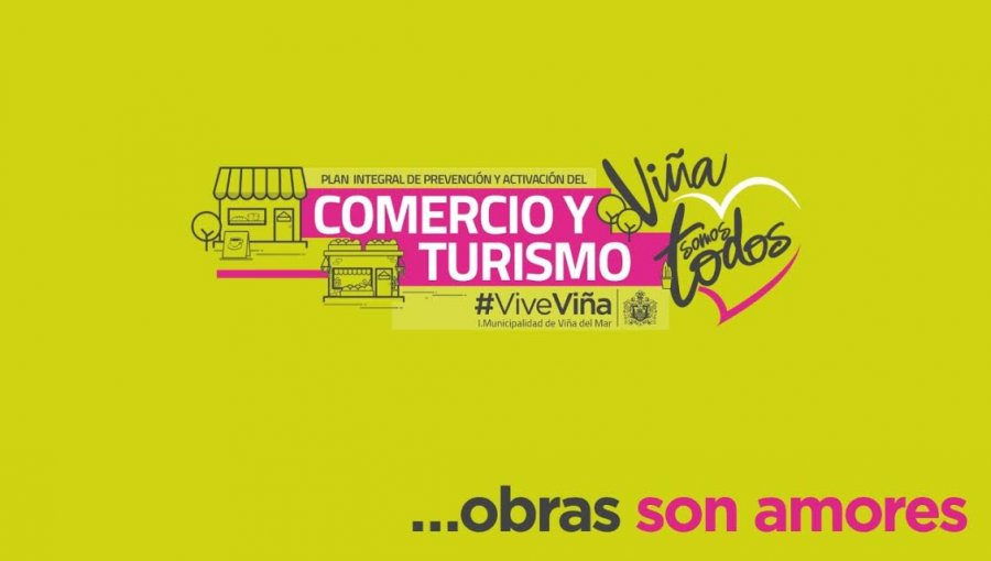 Capacitaciones, demarcaciones y mejor flujo de información: Municipio presenta plan para reactivar comercio y turismo en Viña del Mar