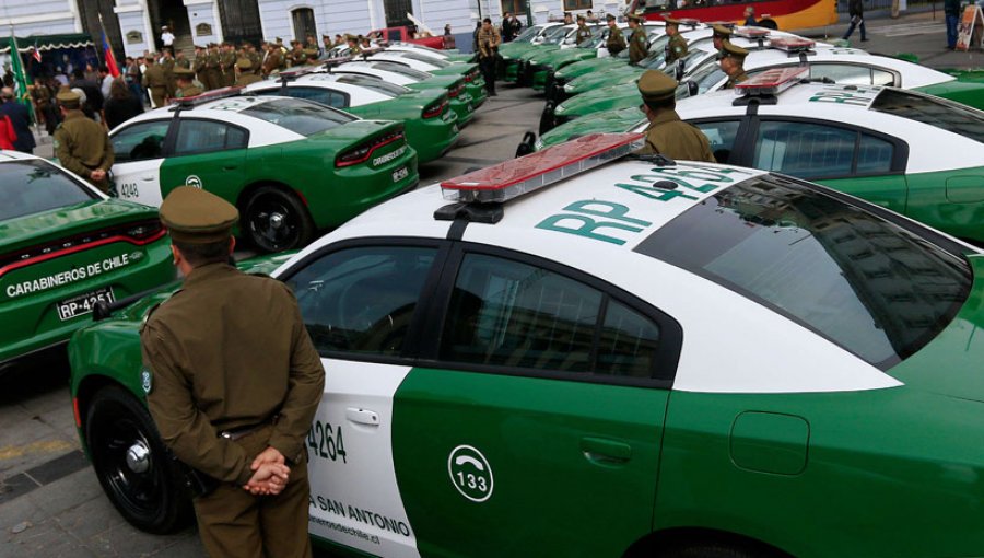 Denuncian que más del 50% de los vehículos policiales existentes en Región de Valparaíso no se encuentran operativos