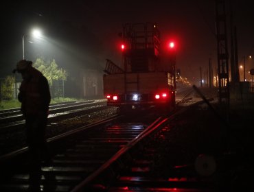 Choque entre un tren y un automóvil dejó un lesionado en Padre Hurtado