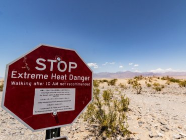 Valle de la Muerte en California registró la temperatura más alta de la historia