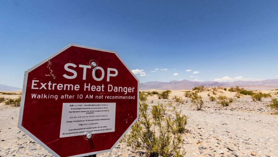 Valle de la Muerte en California registró la temperatura más alta de la historia