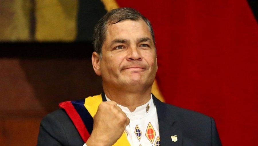 Rafael Correa asume candidatura a la vicepresidencia de Ecuador para 2021