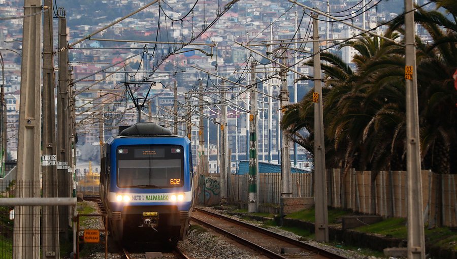 Metro Valparaíso extenderá el horario de su servicio desde este viernes